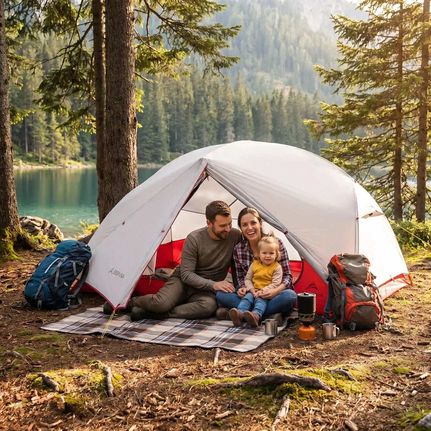 Tente de camping 2 personnes | Ultra-légère