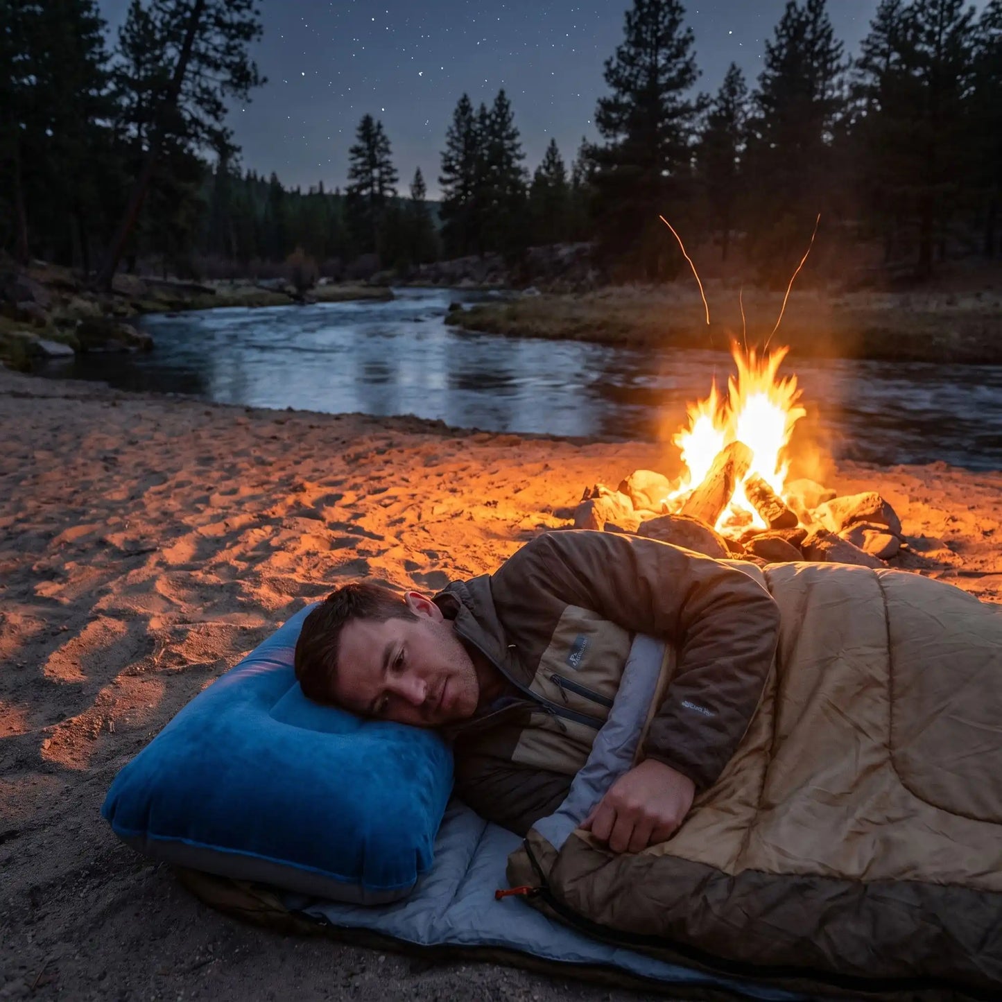 Oreiller gonflable | Voyage ultra-compact