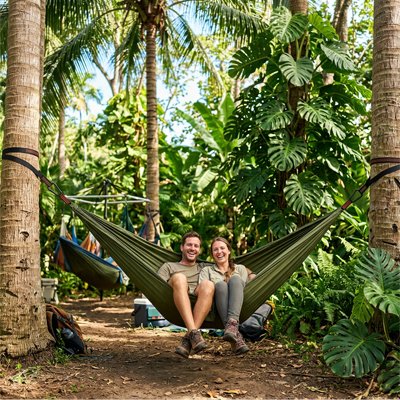 Hamac pour 2 personnes jungle