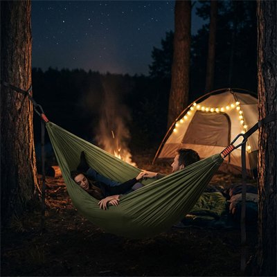 Hamac pour 2 personnes nuit