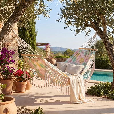 hamac suspendu camping boheme robuste patio