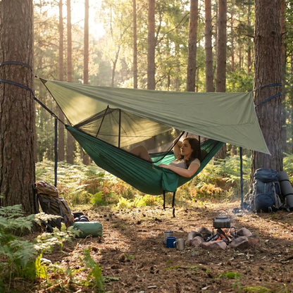 hamac suspendu camping confortable dame