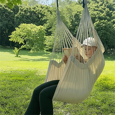 hamac suspendu chaise casquette