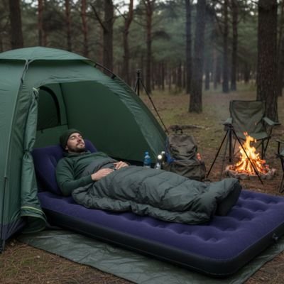 Matelas gonflable 2 personnes 