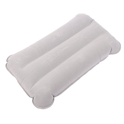 oreiller gonflable ultra leger gris