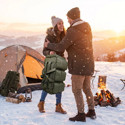 Sac à dos pour randonnée tactique 100l couple se réunit