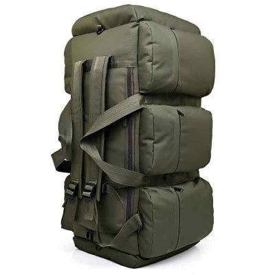 Sac à dos pour randonnée tactique 100L vert