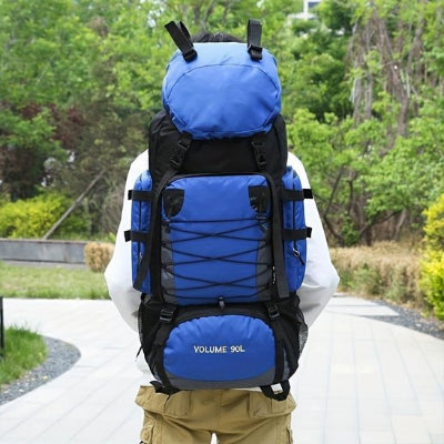 Sac à dos voyage bleu homme promenade parc