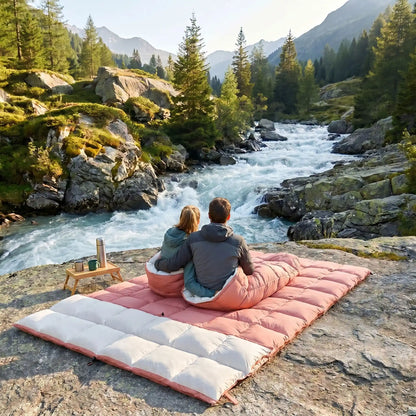 sac de couchage double enveloppe modulable 4 saisons torrent