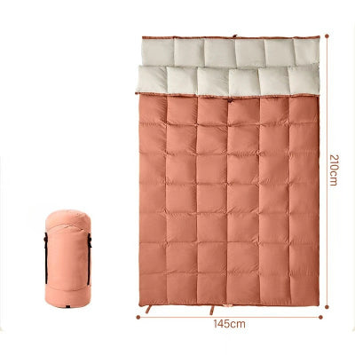 sac de couchage double enveloppe modele rose