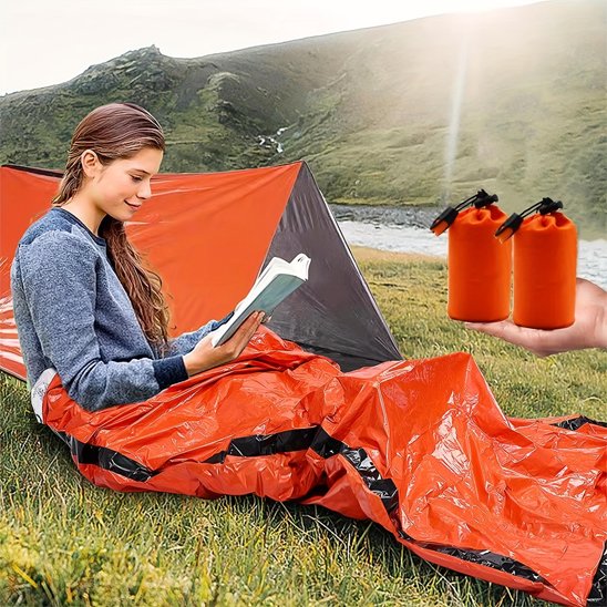 Sac de couchage grand froid lisant