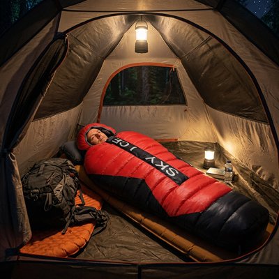 sac de couchage pour grand froid noirceur