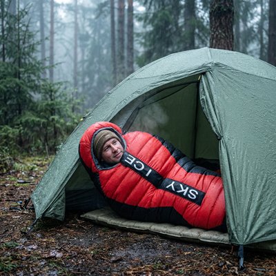 sac de couchage pour grand froid tente