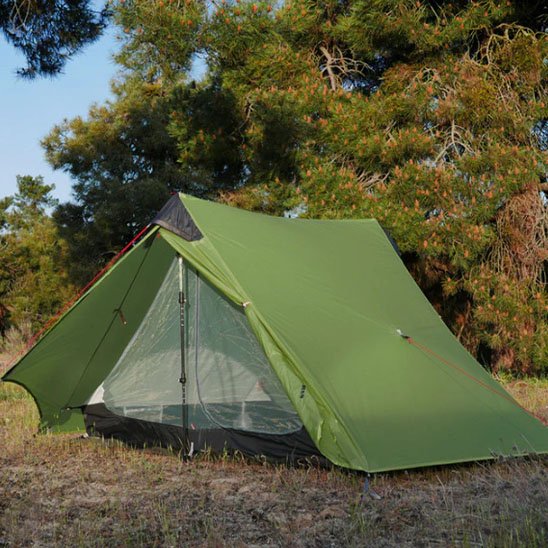 Tente camping verte