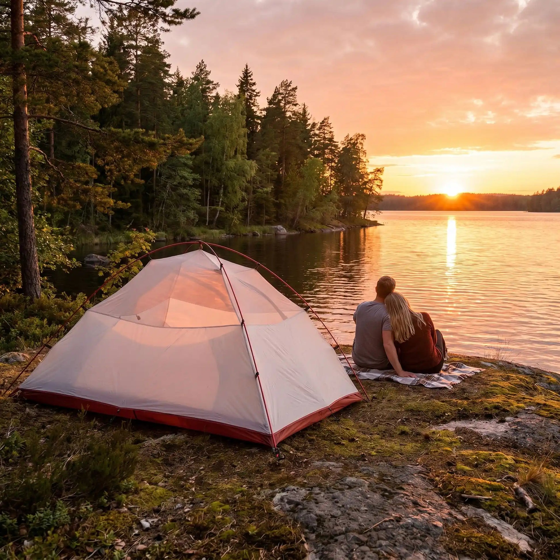 tente de camping ultra legere 3 saisons couple