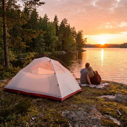 tente de camping ultra legere 3 saisons couple