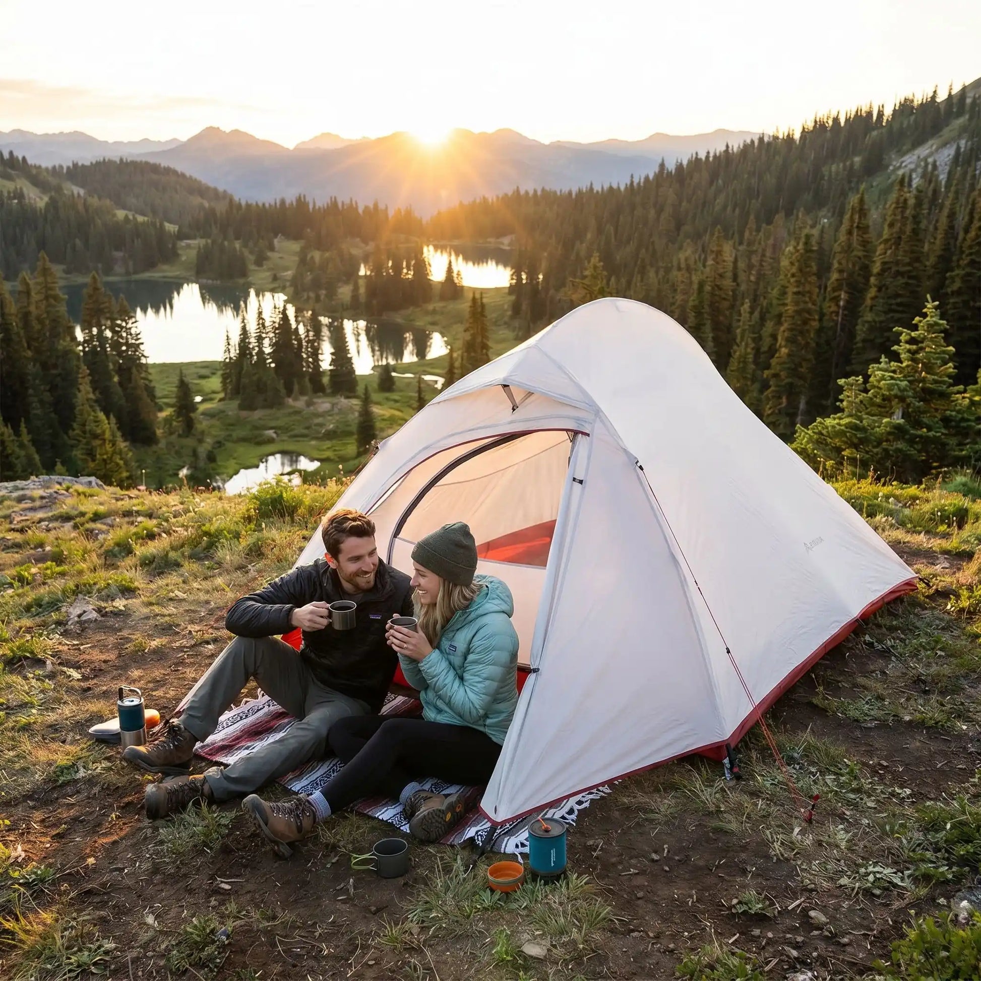 tente de camping ultra legere 3 saisons jour