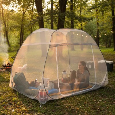 Tente moustiquaire couple